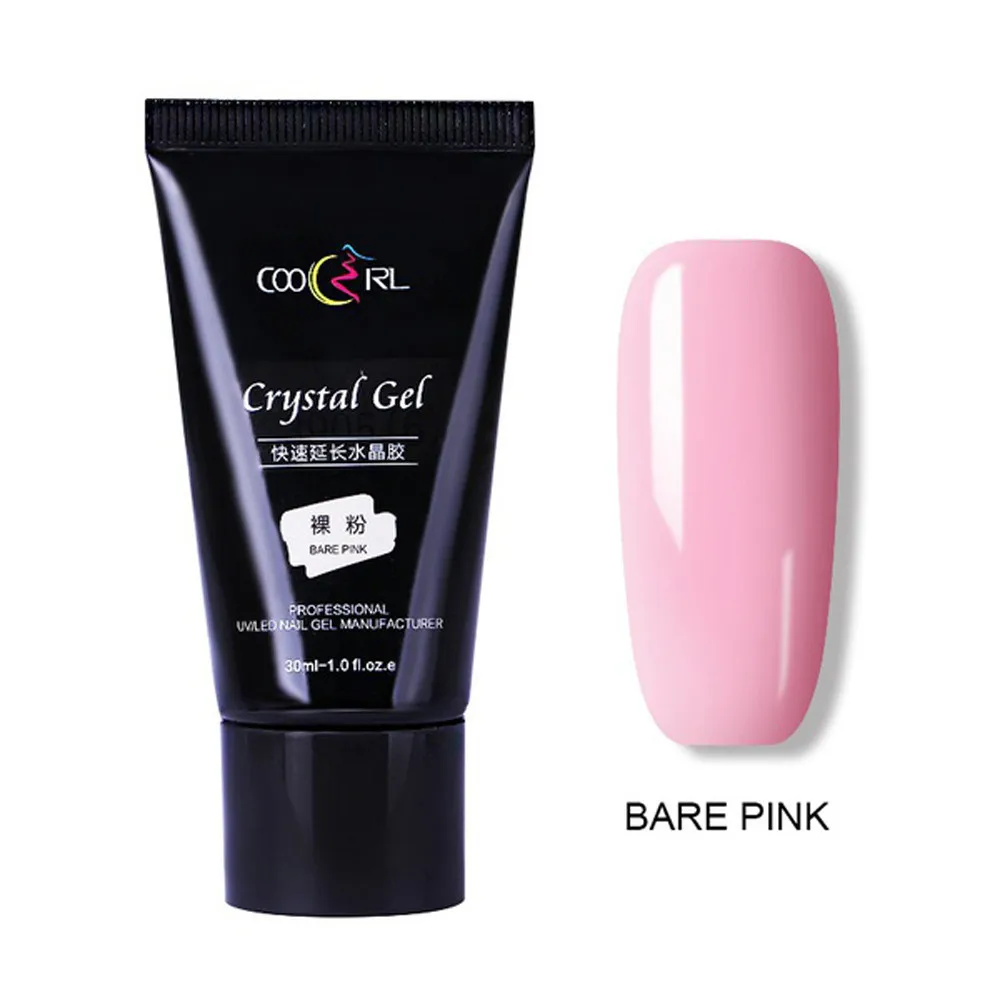 Гель для ногтей быстрого наращивания УФ LED камуфляж Жесткий Желе строитель