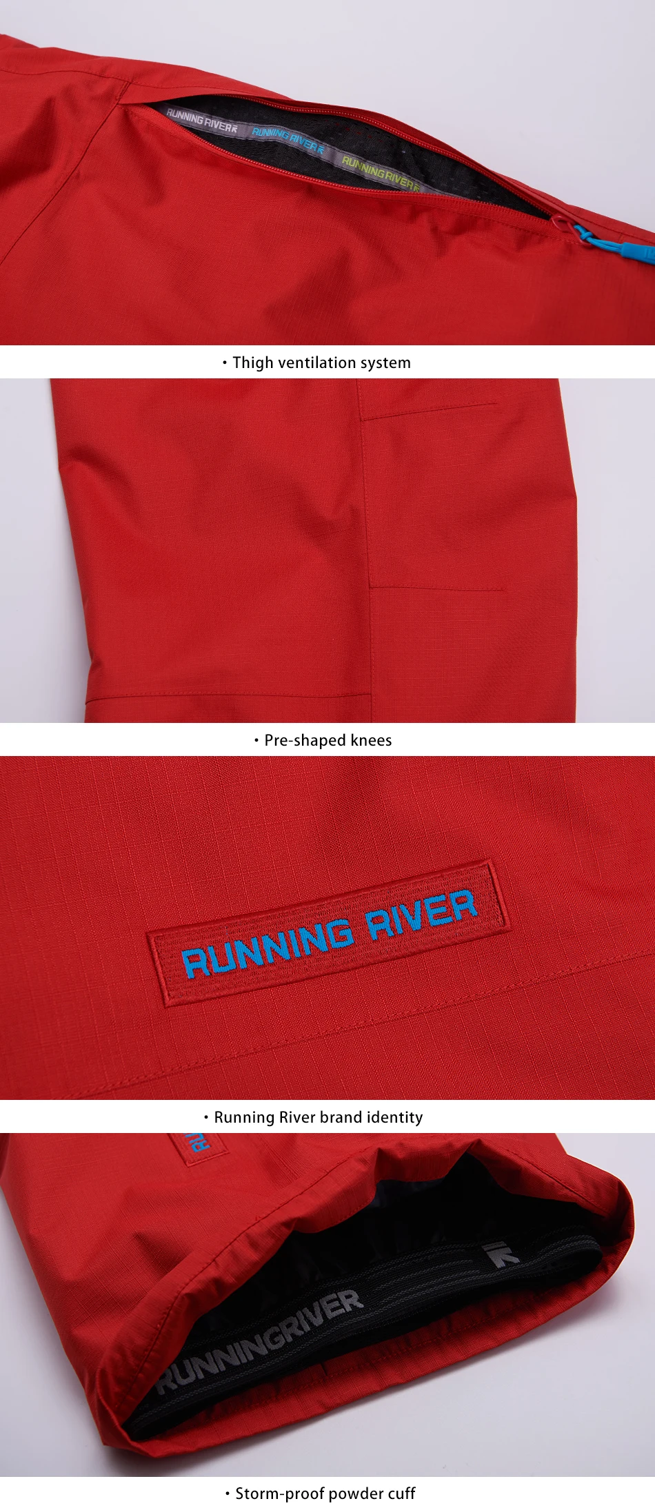 RUNNING RIVER Бренд Новые Зимние Тёплые Мужские Сноубордические Брюки С Мембраной Водонепроницаемые Паропроницаемые Сноубординг Спортивные Штаны Для Активного Отдыха На Открытом воздухе#B7089
