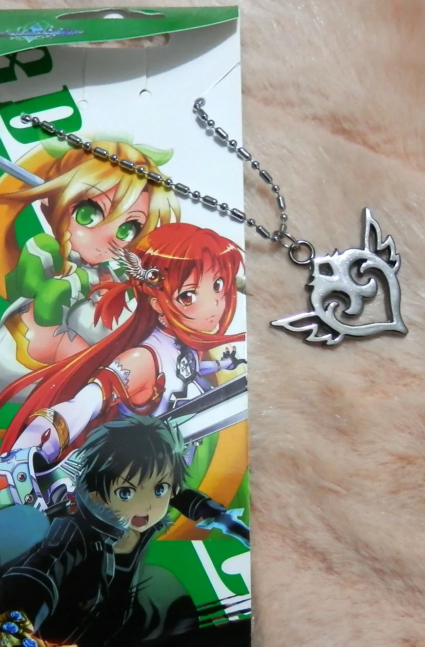 Аниме меч искусство онлайн САО киригая Kazuto Kirito Yuki Asuna брелок для косплея черное