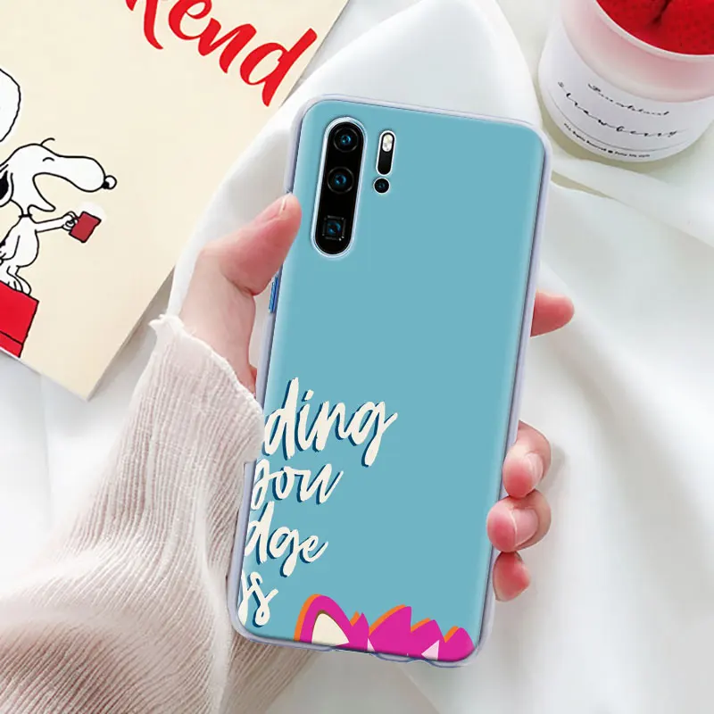 Мультяшный Ежик чехол для телефона с рисунком в виде животного coque для huawei P30 Pro P10 P20 P30 Lite P8 P9 Lite P Smart Plus чехол