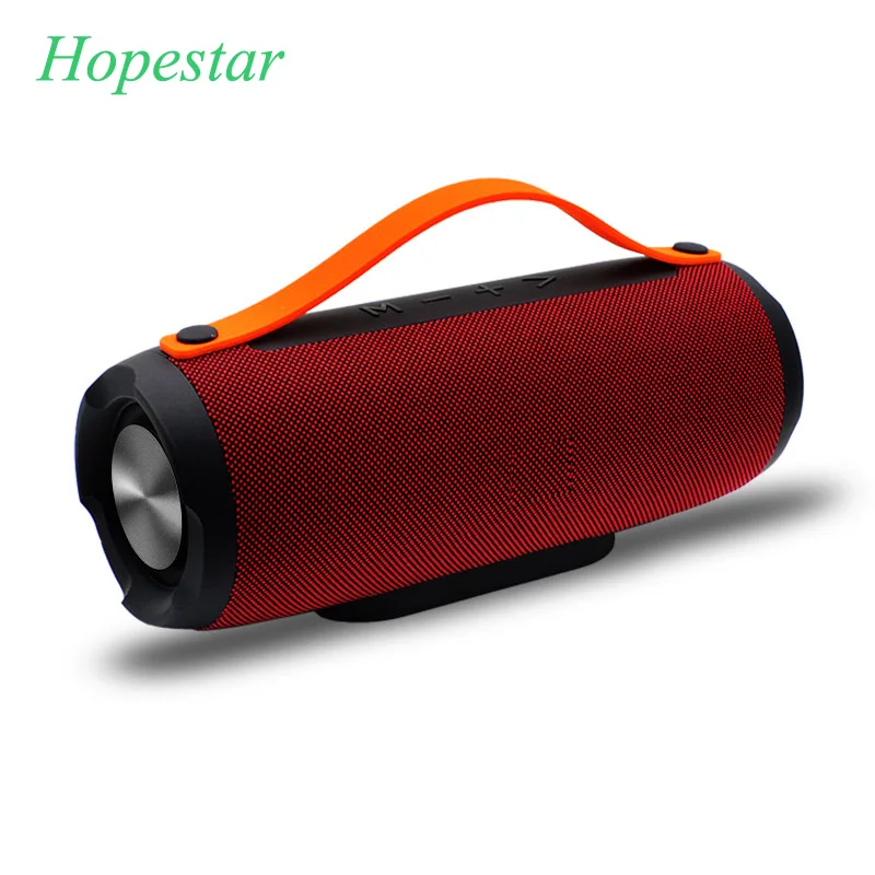 

Уличная Портативная Беспроводная колонка Hopestar E13, 10 Вт, Bluetooth, MP3, TF, FM-радио, стерео сабвуфер для ПК, МП