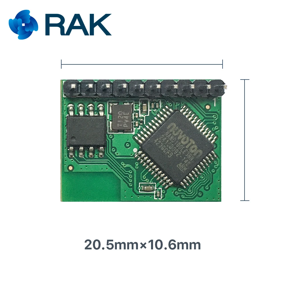 RAK425 UART последовательный WI-FI модуль с низким энергопотреблением для