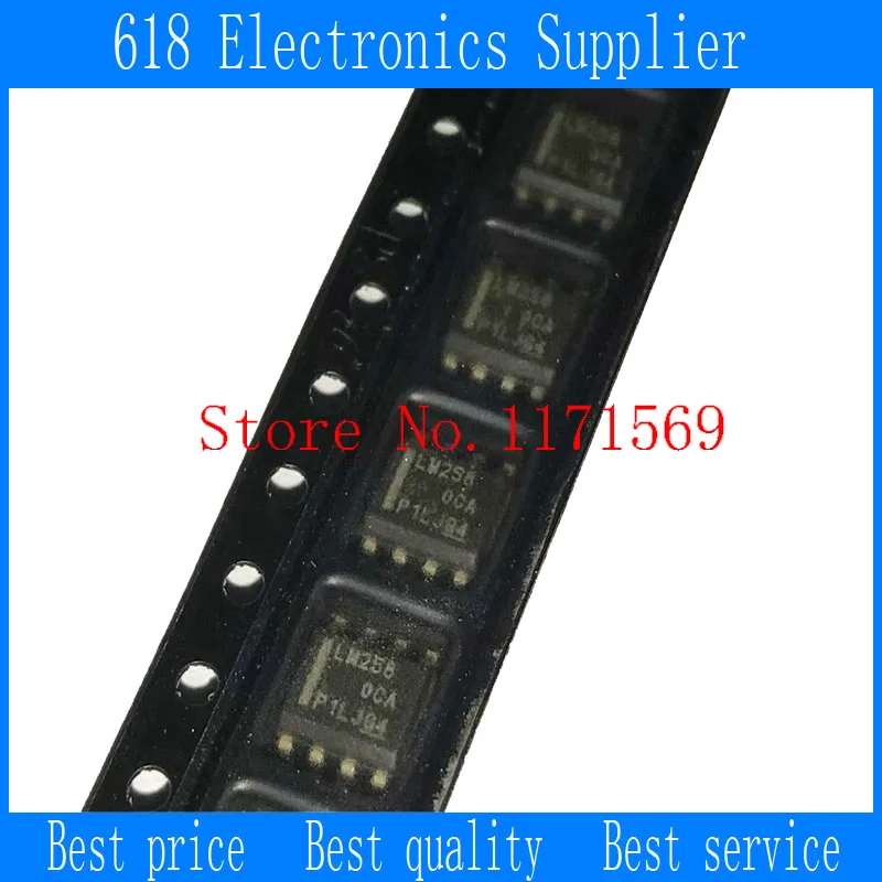 Новинка 100% года 10 шт.-50 шт./лот LM258DR LM258D LM258 SOP8 | Электроника