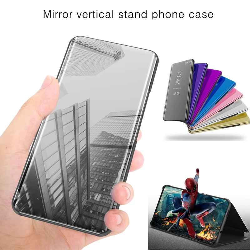 Модный зеркальный прозрачный чехол-книжка для VIVO NEX флип-чехол с подставкой X21 X20