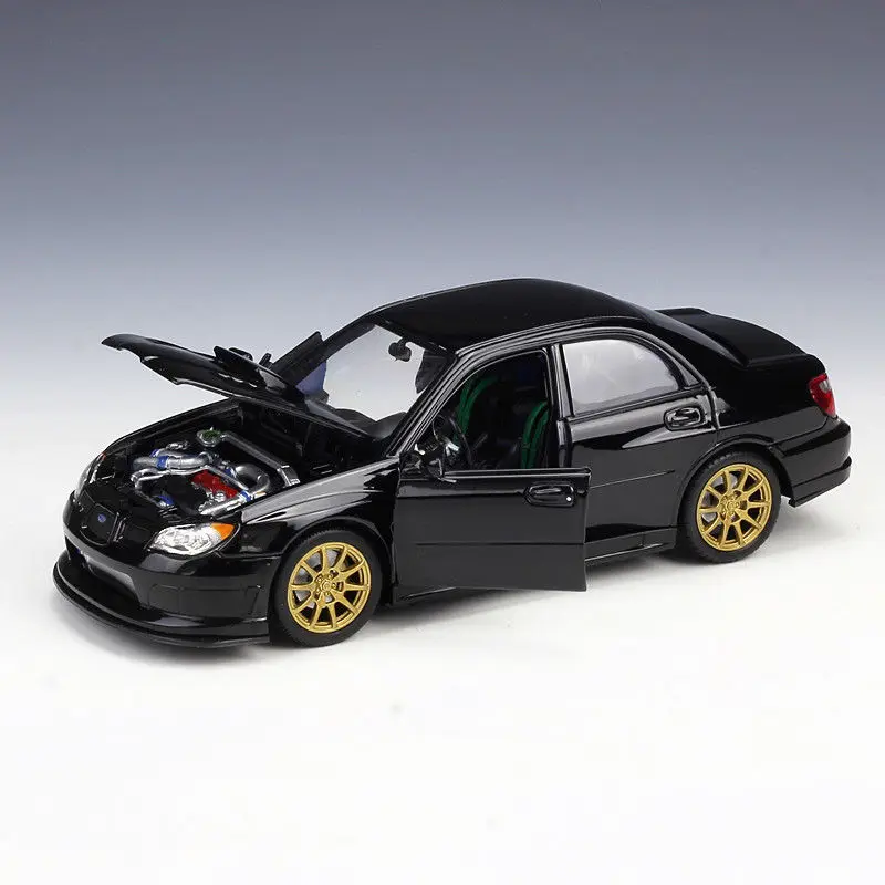 Welly 1:24 Subaru Impreza WRX STI литая модель спорта гоночный автомобиль Транспортное