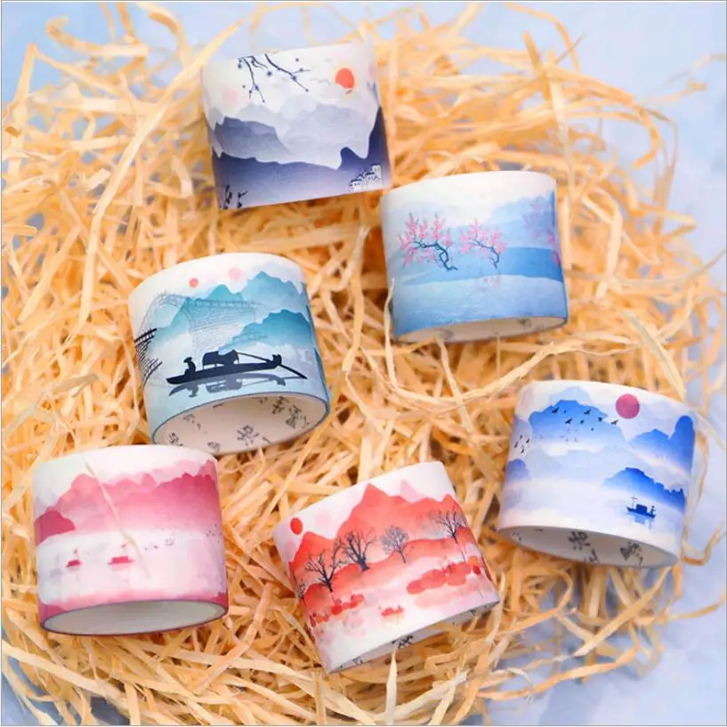 30 мм * 5 м китайская Ретро Серия старинная васи лента бумага сделай сам