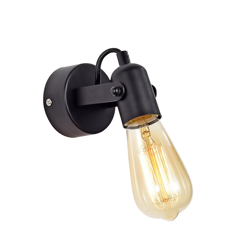 

Nordic Modern Simple Living Room, Bedroom, Studio, Balcony, Personality Simple Small Wall Lamp Creative Iron Wall Lamp