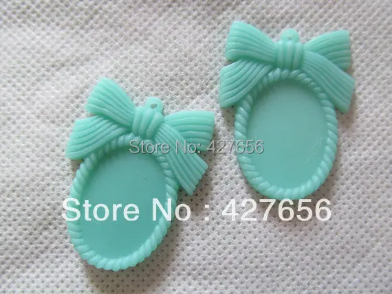 30 шт. овальный плоский резиновый бант/бабочка Очаровательная фурнитура