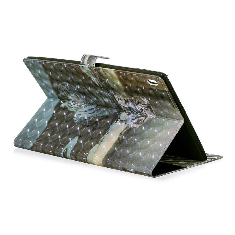 СПС Coque Samsung Lenovo TAB 4 10 ТБ-X304F TB-X304N TB-X304L кожаный чехол с откидной крышкой отделением
