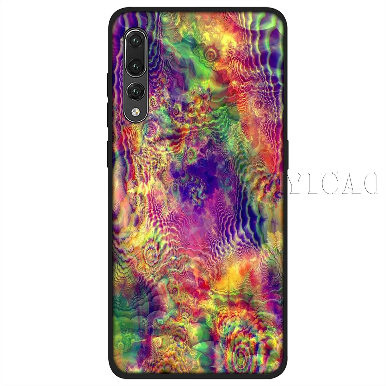 IYICAO красочный Психоделическое искусство Мягкий силиконовый чехол для huawei P30 P20 Pro