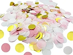 Конфетти золотистые белые розовые фольги конфетти 30 цветов 1 см для украшения
