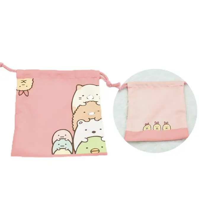 13 1 шт., мультяшная мини сумка Sumikko Gurashi из полиэстера и енота, косметическая сумка для хранения, канцелярские сумки для документов, подарки - Цвет: 13