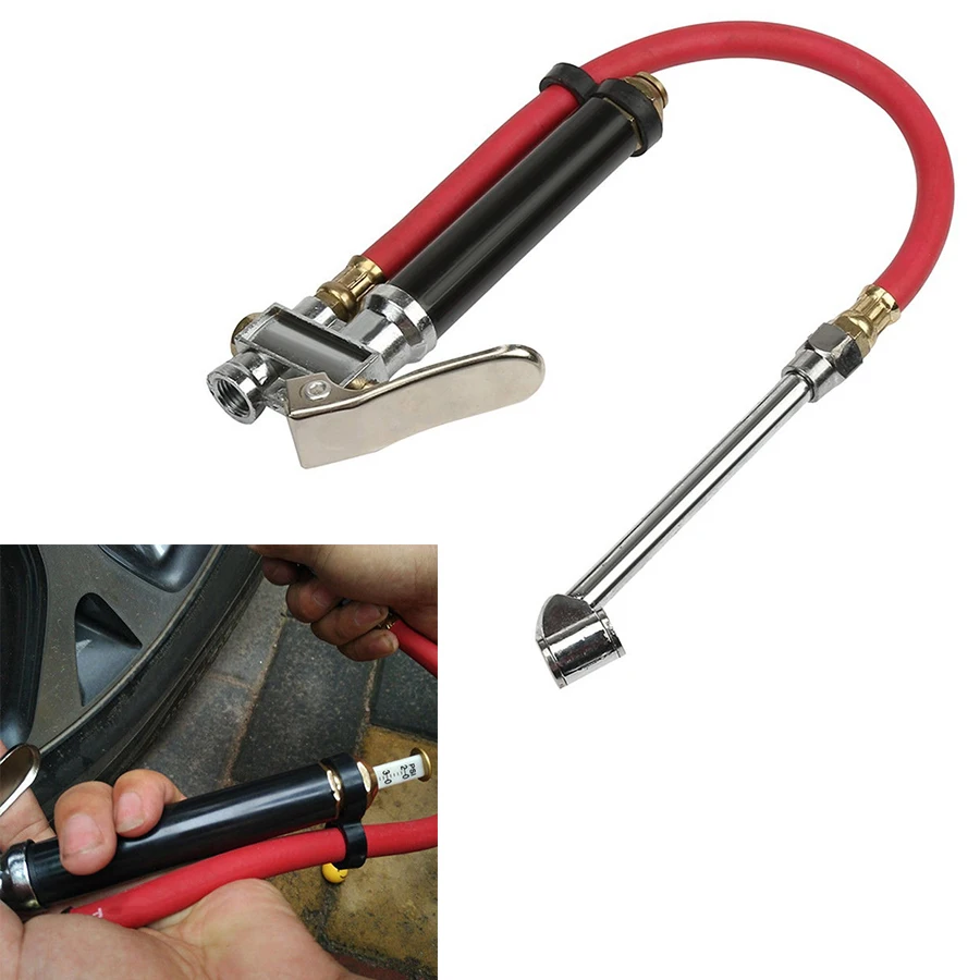 Новинка автомобильный наполнитель давления в шинах двойной патрон инфлятор