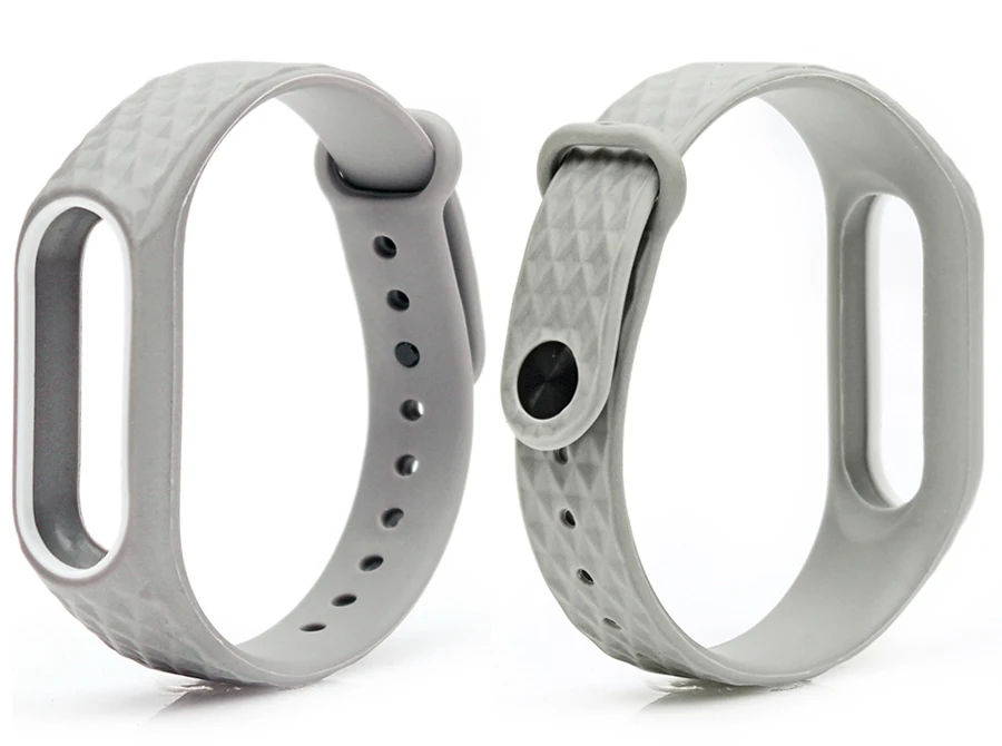 BOORUI цветной бриллиантовый браслет mi band 2, двойной цветной сменный ремешок для часов для Xiaomi mi band 2, оригинальные браслеты mi band 2