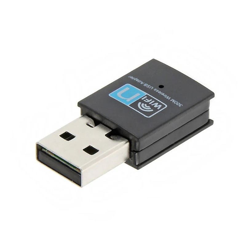 Chielecna Высокоскоростной 300 Мбит/с мини USB Wifi беспроводной адаптер 802 11 B/G/N сетевая