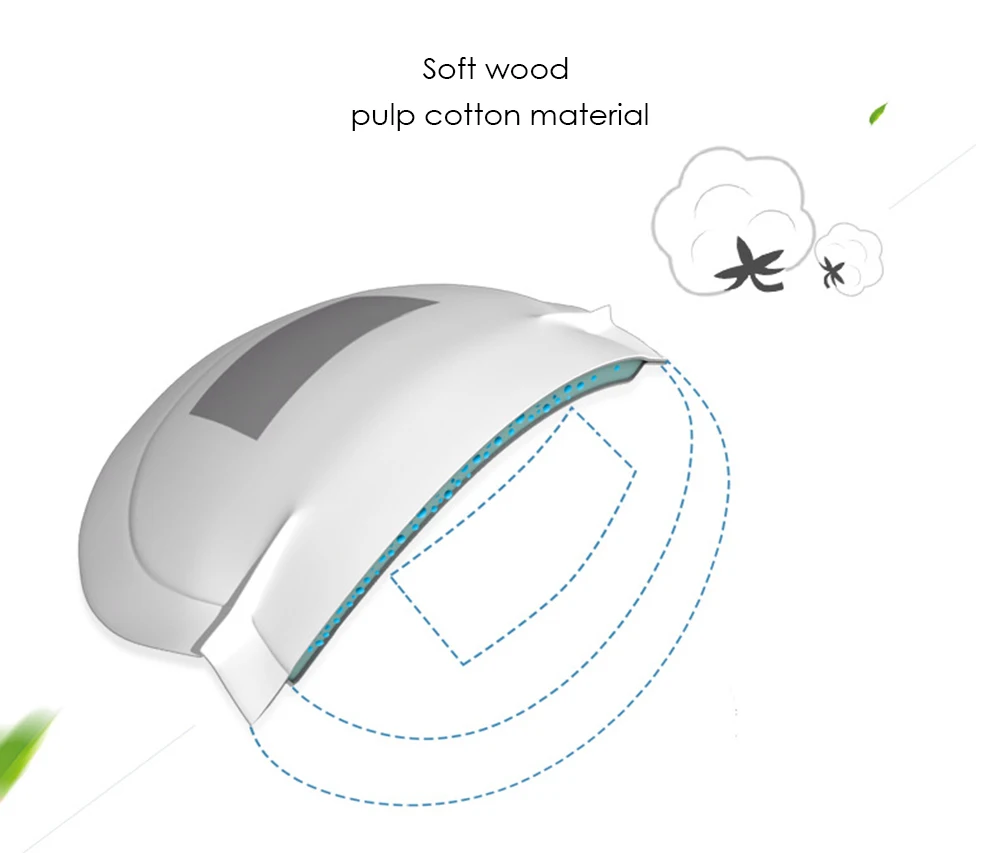 Real bubee 100 шт. Грудное вскармливание одноразовых прокладки для груди в период грудного вскармливания из дышащего обтягивающего материала супервпитывающий хлопковые вкладыши для груди от подтекания молока