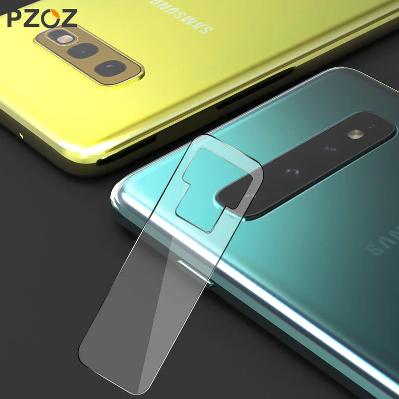 Стекло для объектива камеры PZOZ для samsung Galaxy S10 Plus S10+ S10e Защитная пленка для объектива прозрачная защитная пленка из закаленного стекла 9H