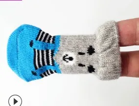 2 пары креативных носков для кошек и носки собак домашняя одежда с контролем тяги