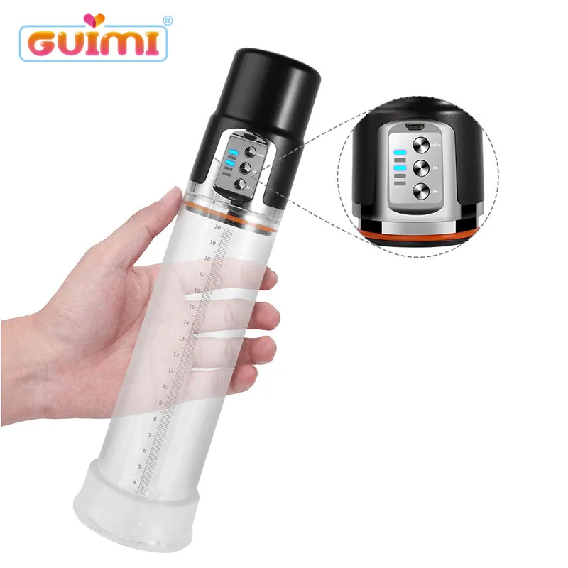 GUIMI пенис вакуумный насос рукав Для мужчин t Электрический увеличения пениса