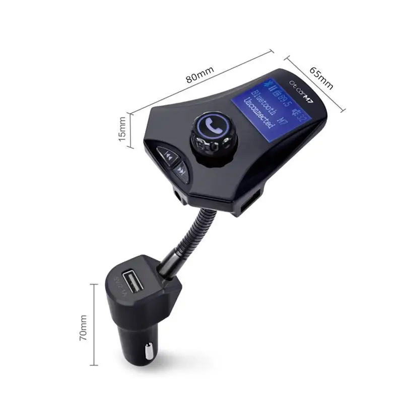 Автомобильный синий зуб fm передатчик беспроводной автомобильный с usb зарядным