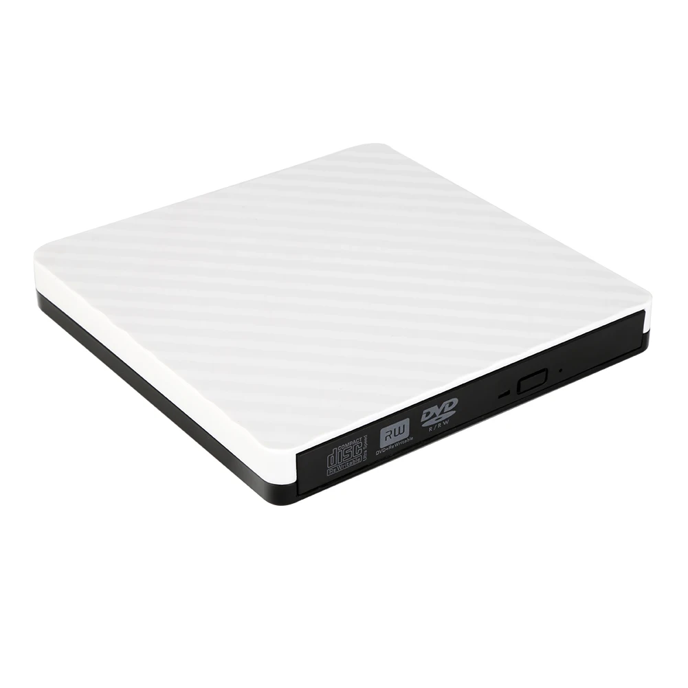 Ультра тонкий высокоскоростной внешний DVD RW привод USB 3,0 CD Писатель Привод горелки