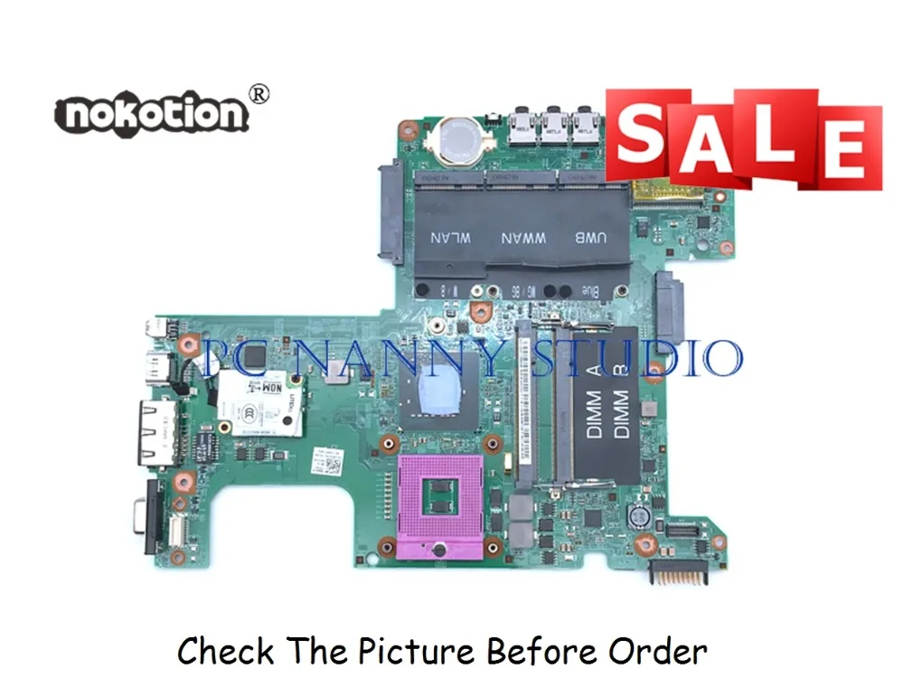 PANANNY для Dell inspiron 1525 CN 0PT113 0PT113 PT113 основная плата 48.4W002.031 Материнская плата ноутбука GM965 DDR2 испытания