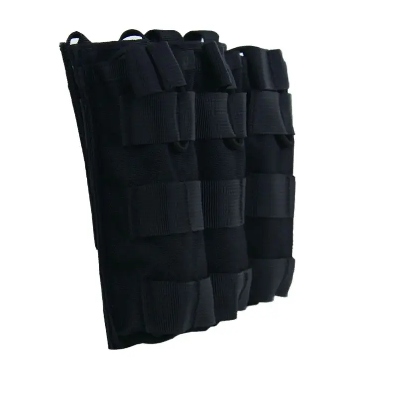 Горячая новинка тактический MOLLE тройной Открытый Топ подсумок быстро AK AR M4 FAMAS Mag подсумок страйкбол военный Пейнтбол оборудование Новое