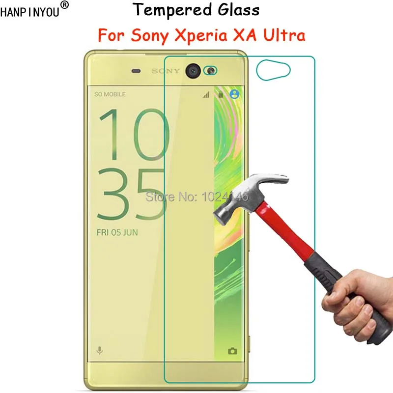 

Для Sony Xperia XA Ultra / C6 6,0 "закаленное стекло для защиты экрана ультратонкая Взрывозащищенная защитная пленка усиленная защита