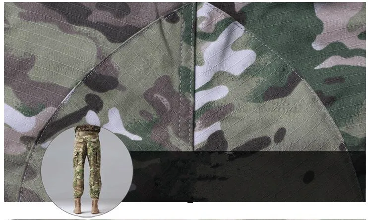 Мужские камуфляжные тактические брюки с несколькими карманами, военные цифровые камуфляжные SWAT брюки карго, новинка, весенние армейские длинные брюки для мужчин