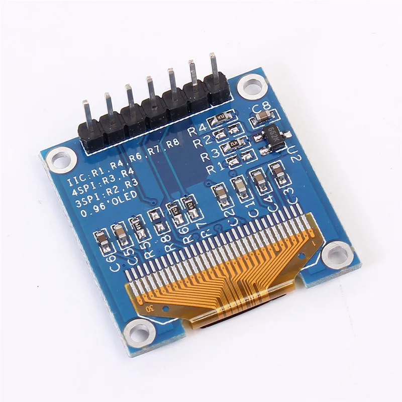 OLED дисплей 128 дюйма ssd1306 I2C с 7 контактным интерфейсом 0 96x64 3 3*64 для stm32 C51 ARD В 1 шт.|oled