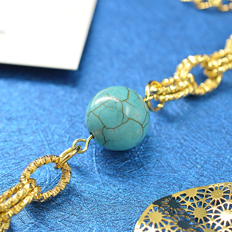 Женское длинное ожерелье Sunny Jewelry модное ювелирное изделие длинная цепочка