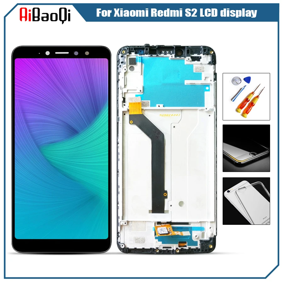 Для Xiaomi Redmi S2 сенсорный экран и ЖК дисплей s2 дигитайзер Сенсорная панель в сборе 5