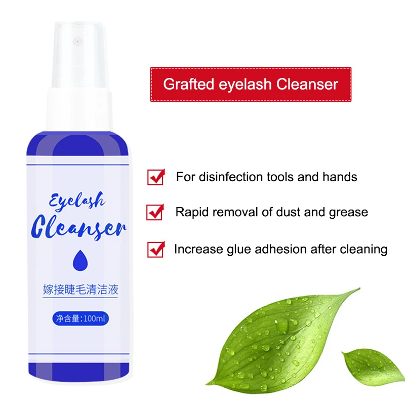 Hot Eyelash Cleaner Spray Before Grafting for False Extension Planting SJ66 | Красота и здоровье