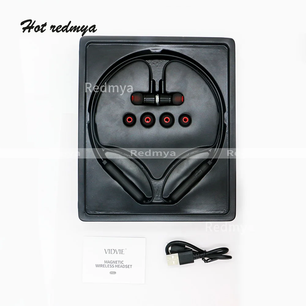 Наушники Bluetooth 4 1 Спортивная гарнитура беспроводные наушники вкладыши с шейным