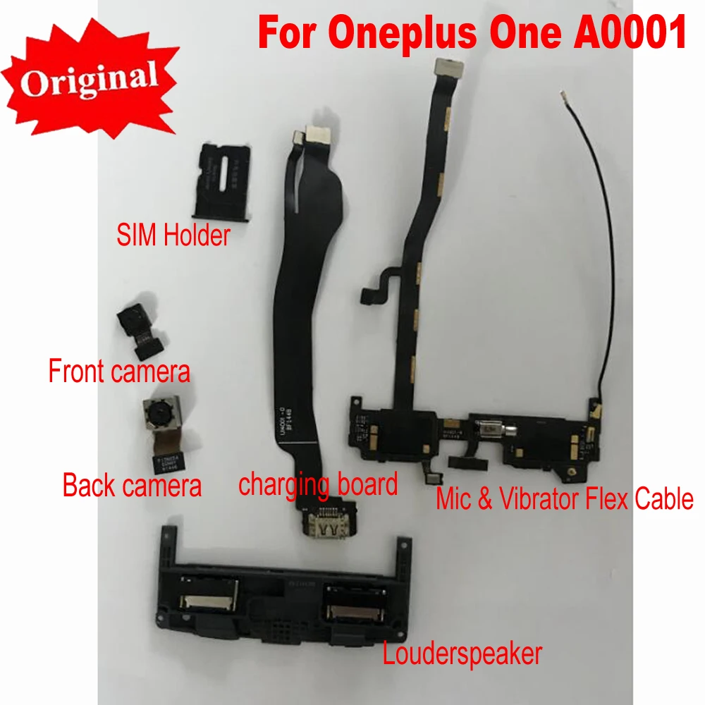 Оригинальная задняя камера телефон с микрофоном и гибким кабелем для OnePlus One 1 + A0001