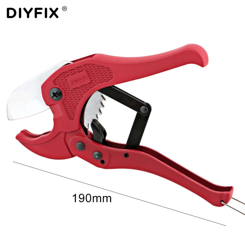DIYFIX 3-40mm PVC Pipe Cutter Shears SK-5 Ratchet Scissors Tube PVC/PU/PP/PE Hose Cutting Hand Tools | Инструменты