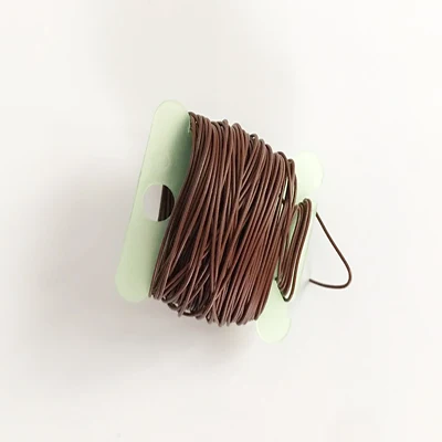 brown UL1571 32AWG 10 метров/лот супер гибкий 7/0. 12TS 32AWG ПВХ изолированный провод электрический кабель светодиодный Сверхтонкий провод Линия безопасности - Цвет: brown
