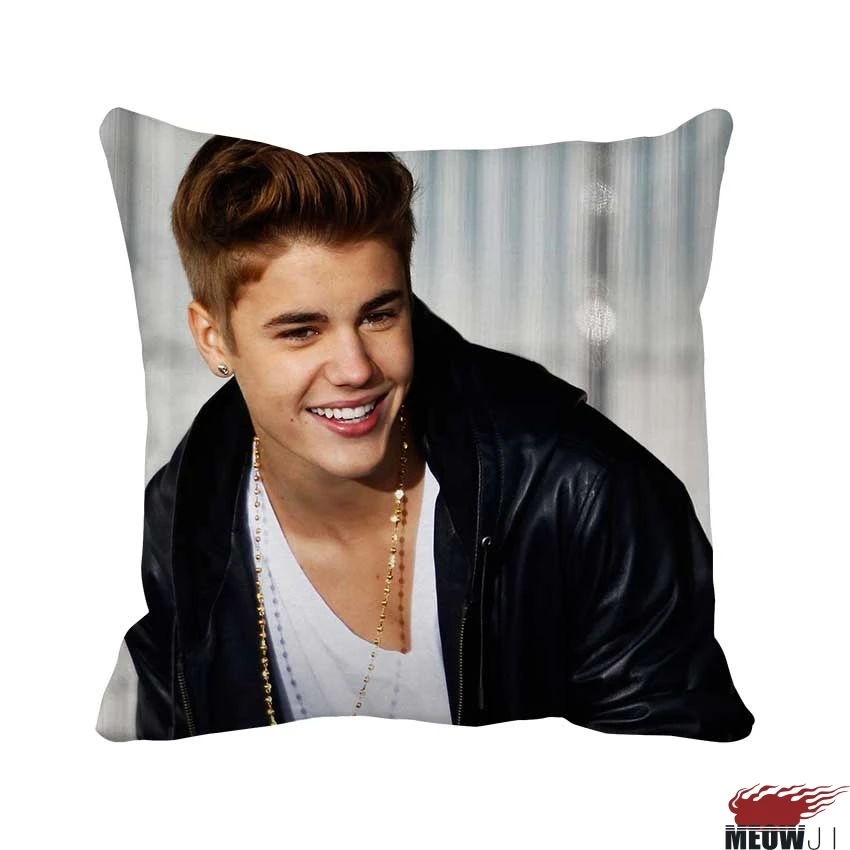 Джастин Бибер суперзвезда Горячие певица multi Размеры Пледы Наволочки Бесплатная