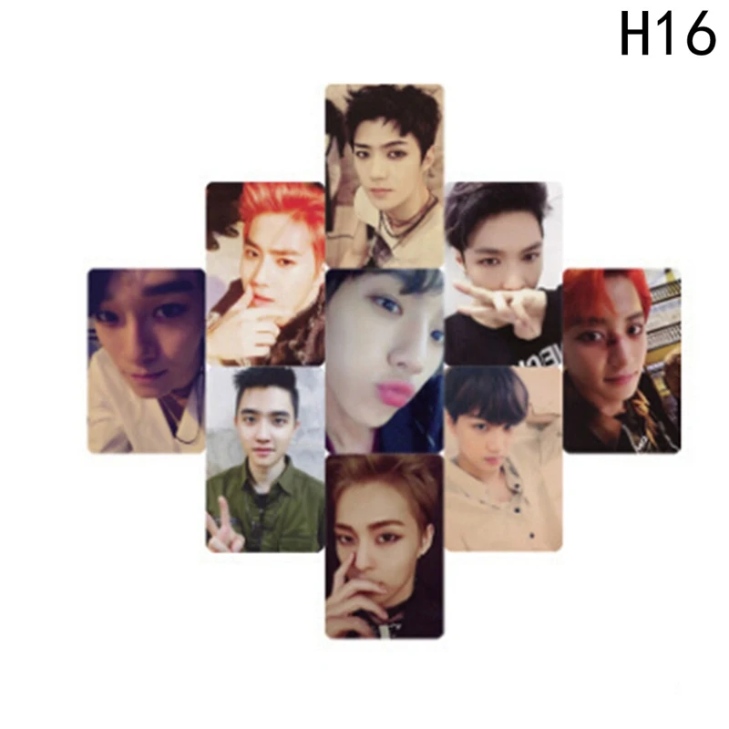 Youpop KPOP EXO K M точное Лото завод 3 EX'ACT альбом самодельные бумажные карты K-POP Подпись LOMO фото карта Фотокарта