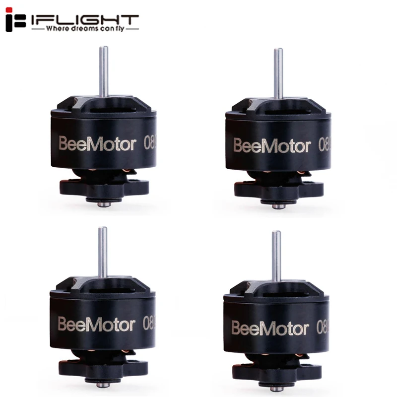 1/2/4 шт. iFlight BeeMotor 0804 12000KV 15000KV 1 2 S FPV Whoop бесщеточный двигатель для модели RC запасные