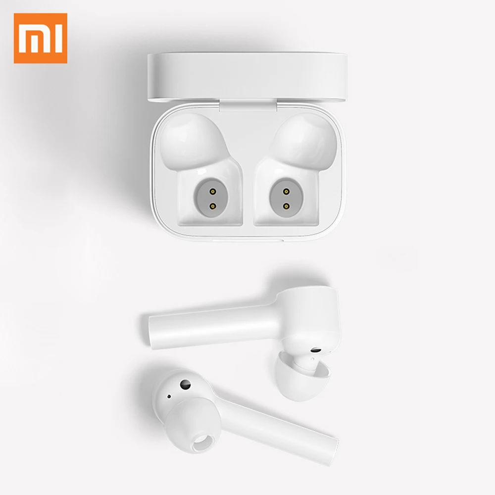 Оригинальные беспроводные Bluetooth наушники Xiaomi Air TWS Airdots Pro MI ANC Switch ENC Auto Pause Tap Control