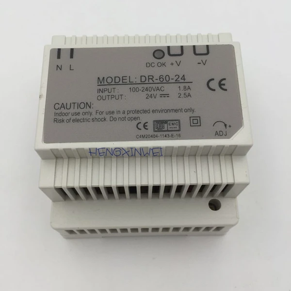 Din-рейка с одним выходом импульсный источник питания DR-60-24 60W 24V 2.5A ac dc
