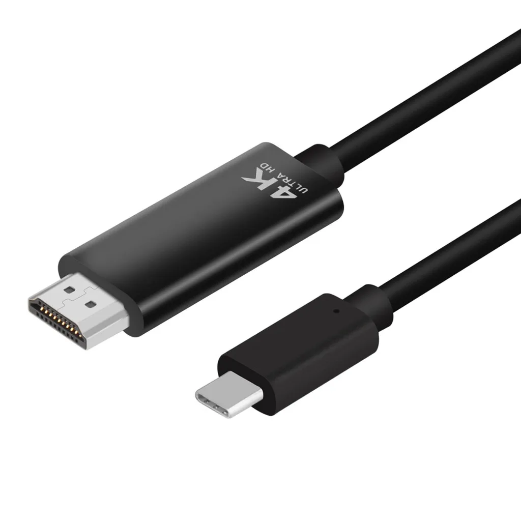 2019 Type C к HDMI 4K кабель HDTV TV Цифровой AV адаптер для Samsung Galaxy S9 + S8 29 #|Кабели HDMI| |