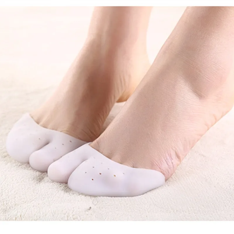 New 2016 soft Silica gel high-quality Foot care insole Ballet woman's white Resilient foot toe | Обувь