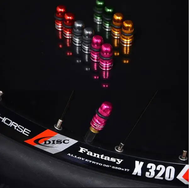 Колпачок пылезащитного клапана для велосипеда 1 пара крышка анодированного