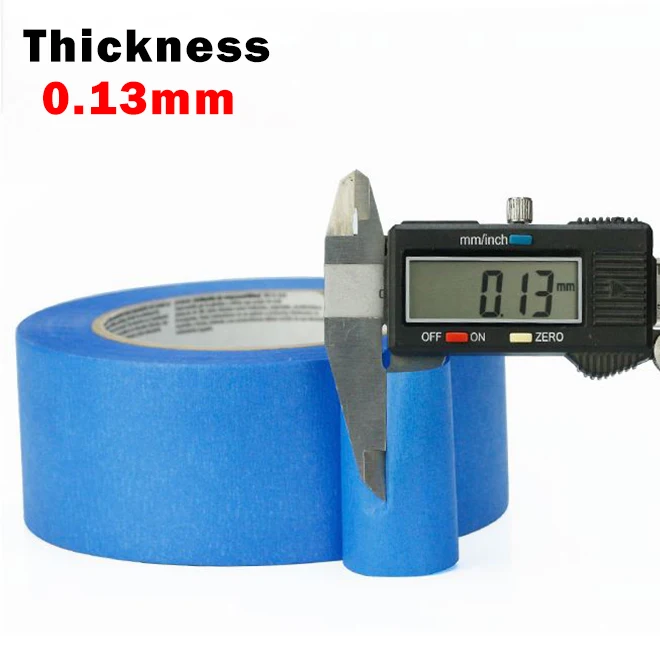 Новинка 2019 синяя лента художника бумажная клейкая для домашней живописи пилинга