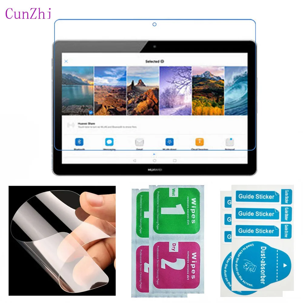 2 шт. ультратонкая Защитная пленка для планшетного ПК Huawei MediaPad T3 10 9 6 дюйма |
