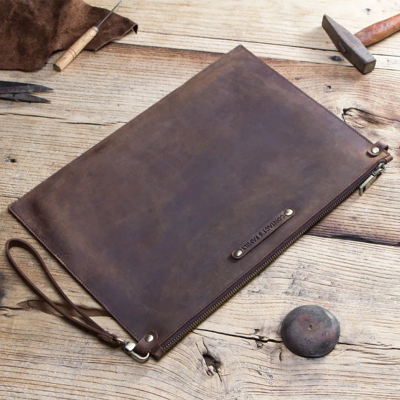For iPadmini coffee1 Чехол для планшета Crazy Horse из натуральной кожи, сумка для iPad mini 2 3 4 5 7,9 дюймов, противоударный мягкий защитный чехол из нубука - Цвет: For iPadmini coffee1