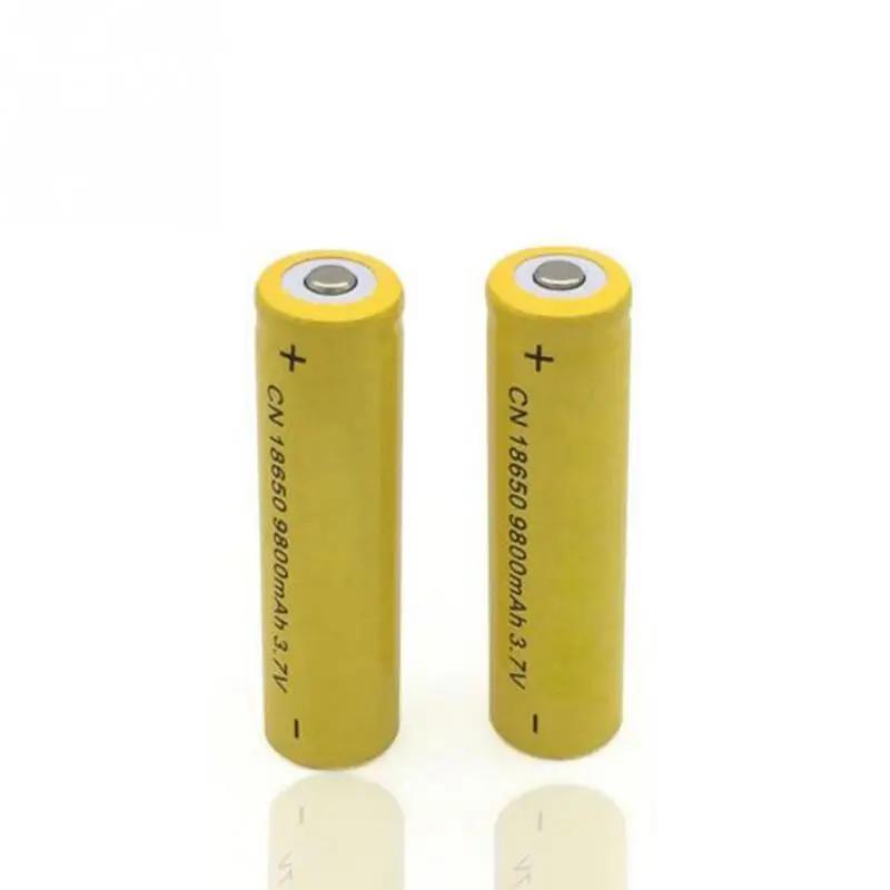 2pcs 18650 Lithium Battery 3.7V Large Capacity Charging Hard Light Torch Use | Электроника