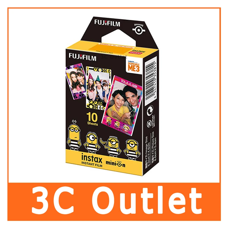 Fuji Плёнки Instax Mini 8 Миньон DM3 мгновенный 10 листов для Instant mini8 7 s 25 50 70 90 Камера и SP-1 SP-2